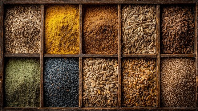 Assorted Heirloom Seeds in Various Shapes and Sizes for Gardening