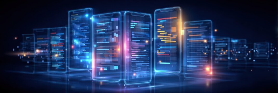 Software design excellence is evident in the mobile application interface used by the system and the user.