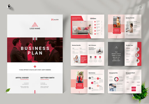 Business Plan Brochure Template