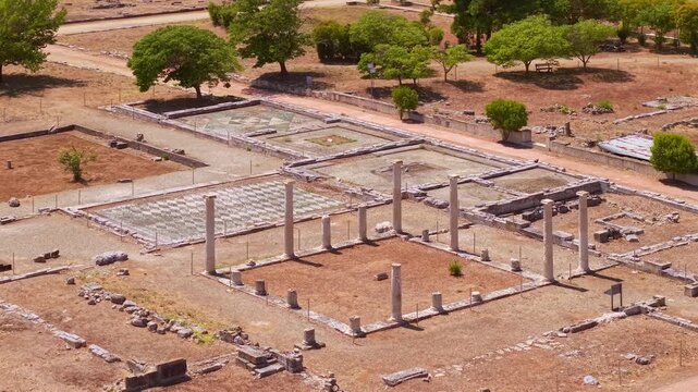 Ancient Ruins of Pella, Central Macedonia, Greece