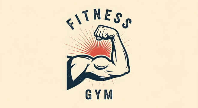 A set of icons featuring a person's large, muscular arms, symbolizing health, strength, and physical fitness.
