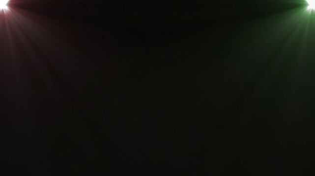 High-quality stock footage of sun rays light effects, overlays or flare glow array isolated on black background. overlay, light transition, effects 