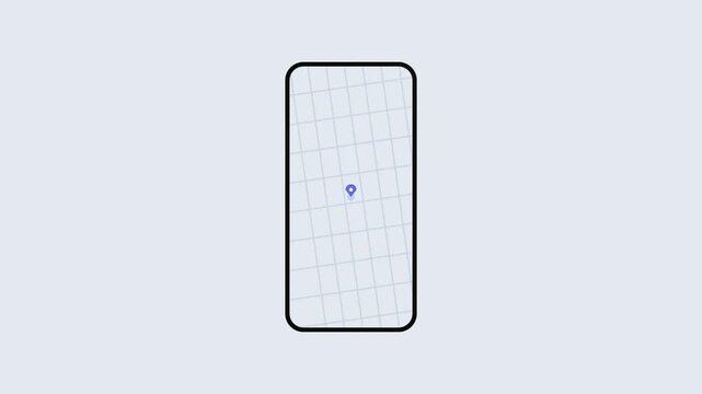 Mobile App Permission Dialog Requesting Location Access with Map Background Graphic