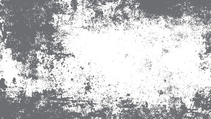 Obraz premium Vintage black and white dirty surface texture with cracks scratches and abstract grunge pattern vector design