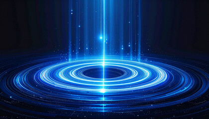Fototapeta premium Abstract energy vortex digital design