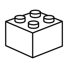 Obraz premium Lego brick toy block