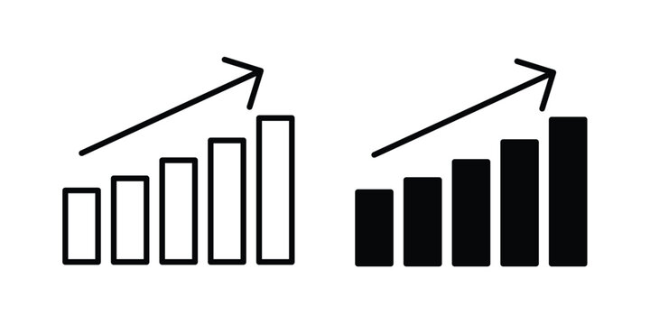 Improvement icon, symbols pack for UI designs.