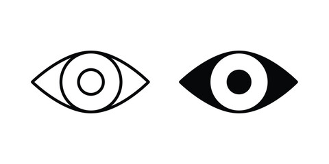 Obraz premium visibility icon, symbols pack for UI designs.