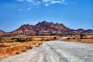 Naklejka premium Das Spitzkoppe-Massiv, Namibia