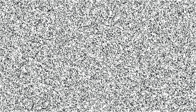 Abstract Black and White Random Dot Pattern Vector Background, Monochrome Noise Texture, Grainy Speckled Overlay, Chaotic Scatter Design for Modern Graphic Use.eps
