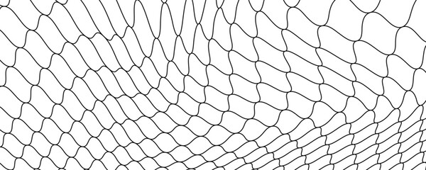 sportswear or soccer goal, volleyball net, basketball hoop, hockey, athletics. Abstract net background for sports © Hendra