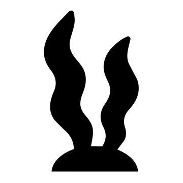 Seaweed Icon Monochrome
海藻のモノクロアイコン