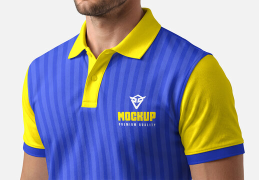 Polo T-Shirt Mockup
