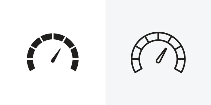 Tachometer vectors icons pack for apps and Ui Ux desigs