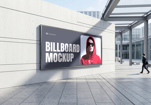 Urban Outdoor Billboard Mockup Design