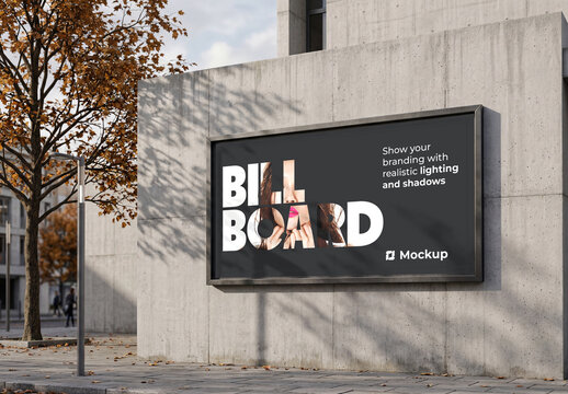 Outdoor Billboard Mockup