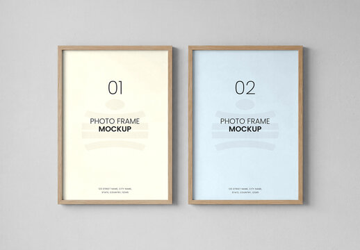 Photo Frame Mockup Template