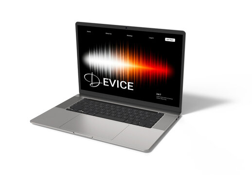 Laptop Mockup Template