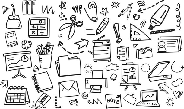 Corporate Stationery and Presentation Board Horizontal Pattern