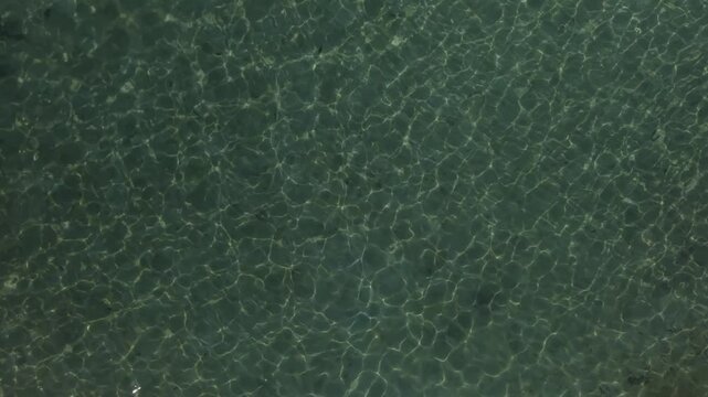 Soothing green water texture