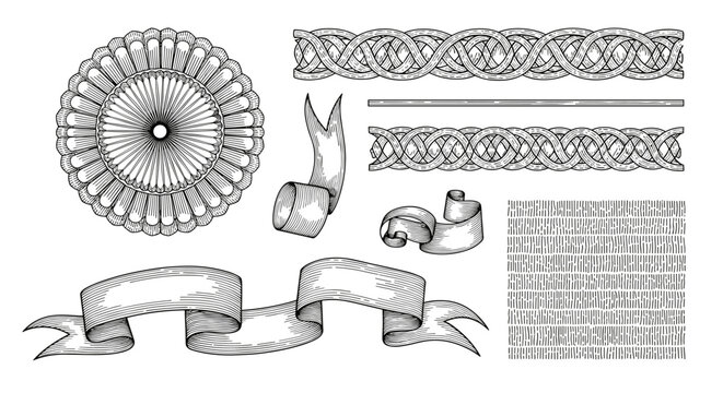 Plant based decorative elements