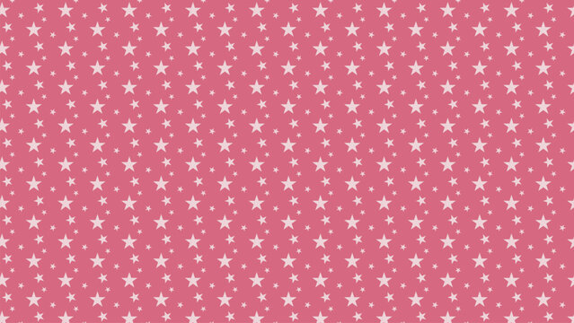 pink star pattern seamless cute background white stars repeat texture
