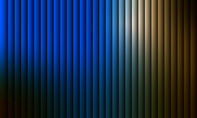 Obraz premium Abstract vertical stripes a gradient of blues greens browns and golds