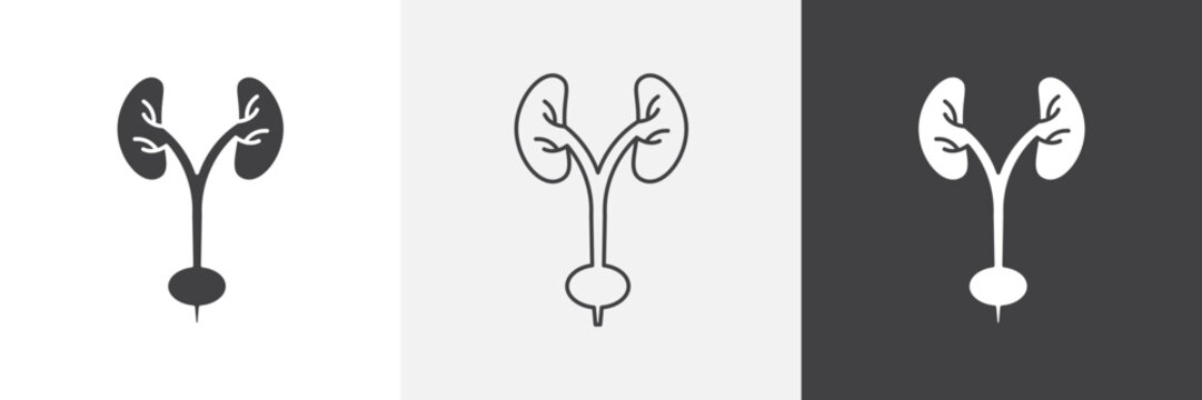 Urology icon element for design projects and web designs