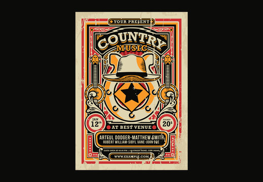 Country Music Flyer