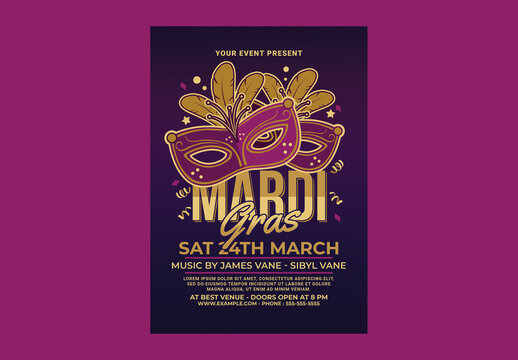 Mardi Gras Flyer