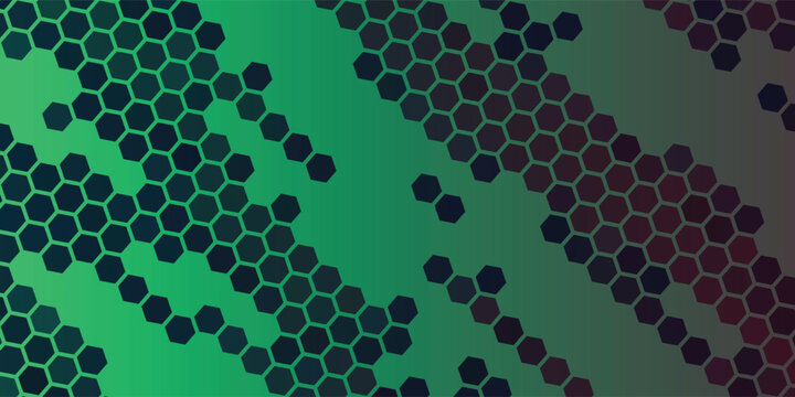 Background Of Hexagon Green Similar Spiderman nano. horizontal for design honeycomb texture for pattern and backdrop. display products for background for interior design websites