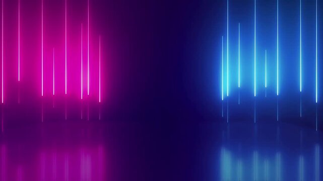 Dynamic and cool neon line fast-flashing light line video LED material