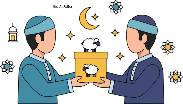 Muslims Celebrate Eid Al Adha.