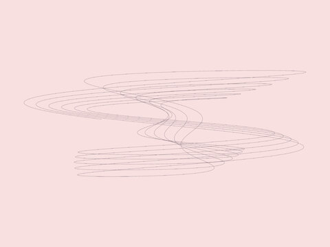 Damped Pendulum Harmonograph Generative Line Art