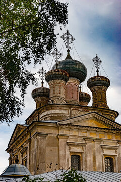 Resurrection church, years of construction 1677&mdash;1689. City Ostashkov, Russia	