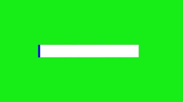 Lower third title bar animation, minimal white nameplate banner, clean text bar reveal, professional broadcast title strip, simple motion graphic overlay for editors. 4K