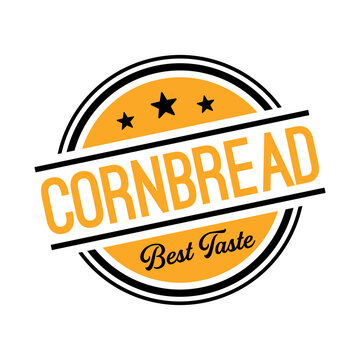 Cornbread logo vector in circle