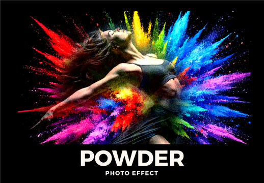 Powder Photo Effect
