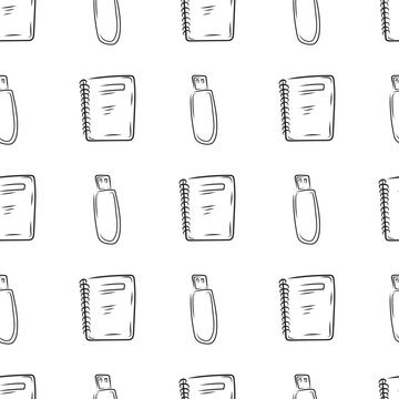 business pattern. startup seamless pattern. doodle business seamless pattern background