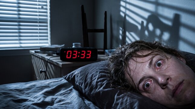 Awake at 333 AM, a woman's anxious struggle with sleeplessness and fear