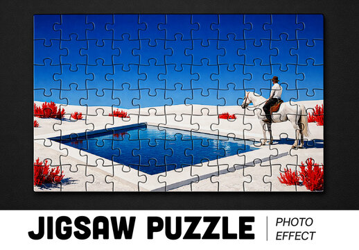 Jigsaw Puzzle Photo Effect