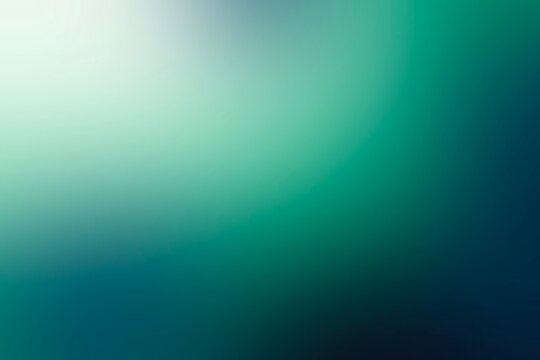Aurora Borealis Hand Drawn Abstract Blurry Background