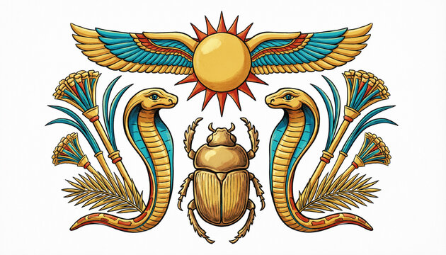 ancient Egyptian ornamental element