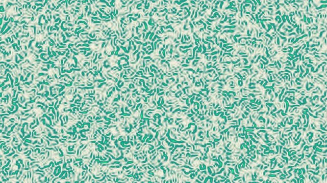 Moving abstract background with organic green elements and fluid motion