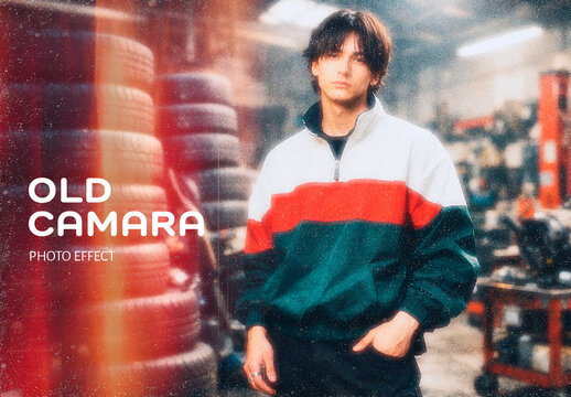 Old Camara Photo Effect