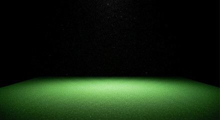 Green surface under starry night sky high-quality © Abdul