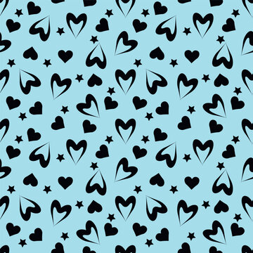 seamless pattern with leaves