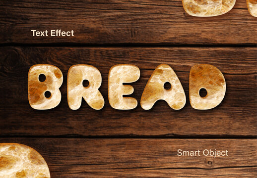 Bread Text Effect