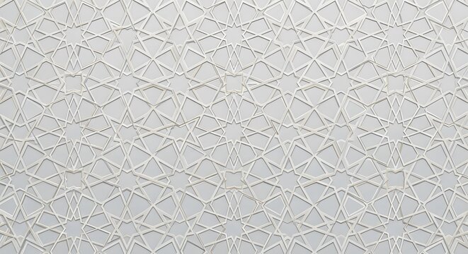 Subtle white geometric intersecting line pattern background texture with geometric, background