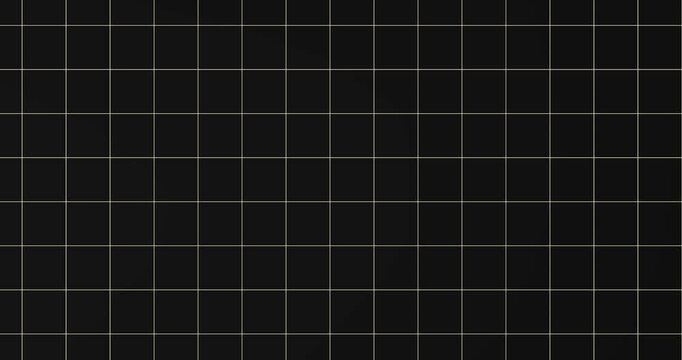 Minimal black grid pattern background